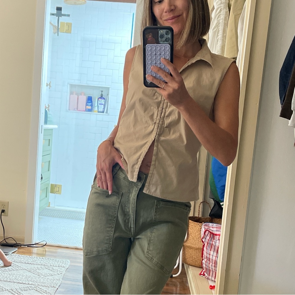 Grace Tan Y2K Sleeveless Top